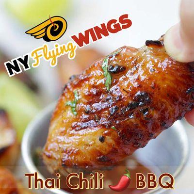 Yummy.. Thai Chili BBQ Chicken Wings.