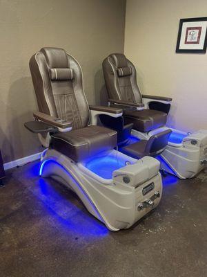 New pedicure chairs