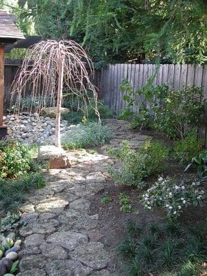 Natural Stone Walk Way