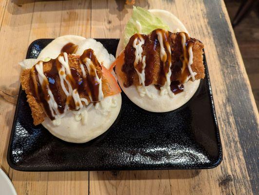 Chicken katsu buns