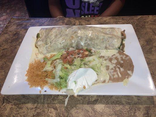 Fajita burrito