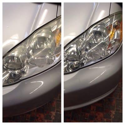 I came back to get my headlights restored.  They look brand new :)