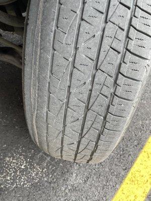 Bad tires