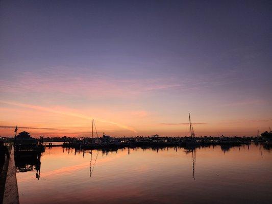 Sunset on Naples Bay