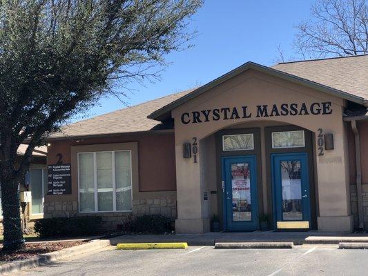 Crystal Massage front door