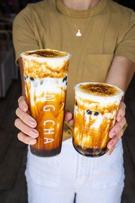 Creme Brulee Dirty Boba