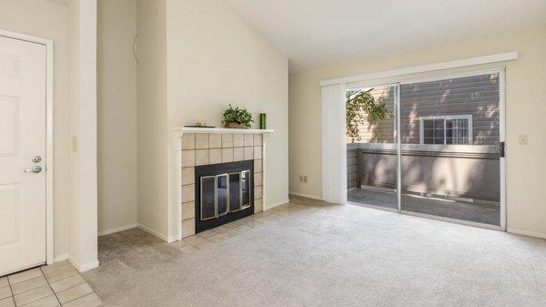 Living Room and Balcony