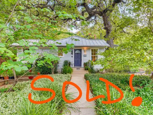 Thank you seller's for your trust in a successful listing and sale!