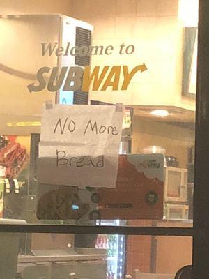 Somehow this doesn't surprise me one bit, This the worst subway ever