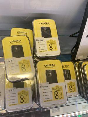 iPhone Lens protectors all models.