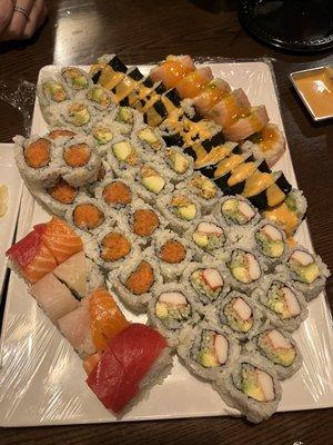 All you can eat sushi