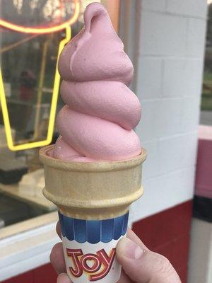 Strawberry Soft-serve