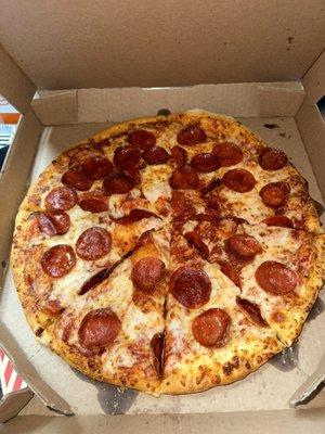 Large pepperoni