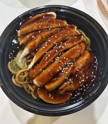 15. Noodle Bowl with Chicken Teriyaki