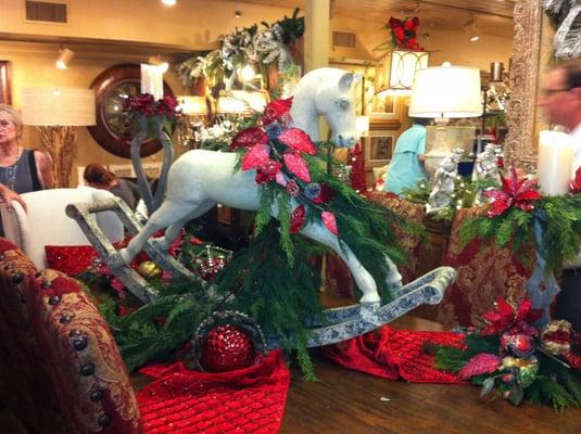 Christmas DIVA Style starts in October!  Come see all the beautiful displays and shop for outstanding Christmas décor.