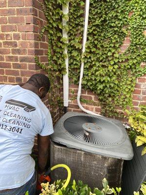 Condenser Coil Cleaning