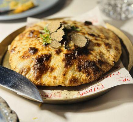 Truffle Mushroom kulcha