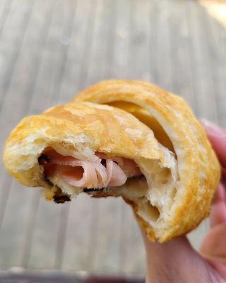 Ham & Swiss croissant