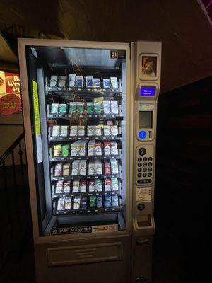 2-14-2024 cigarette vending near hotel check in.  for anyone interested. $12.50 a pack