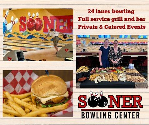 Bowling, food & fun all in one!