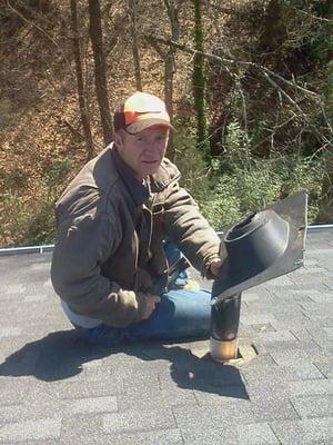 Gutter Guys replace leaking plumbing boots