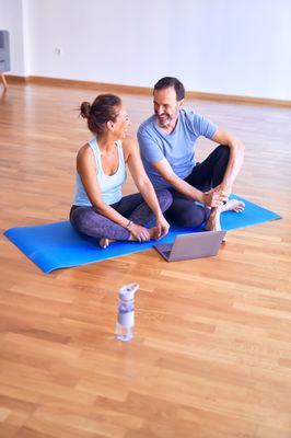 Online yoga classes