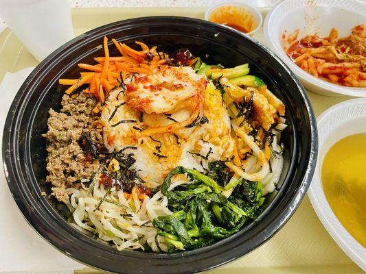 Best Regular Beef Bibimbap.