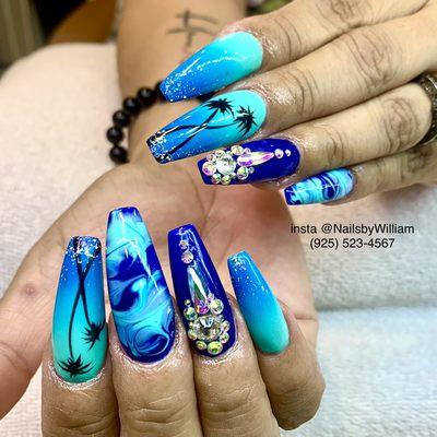 Follow me on Instagram @NailsbyWilliam for more photos of my work.