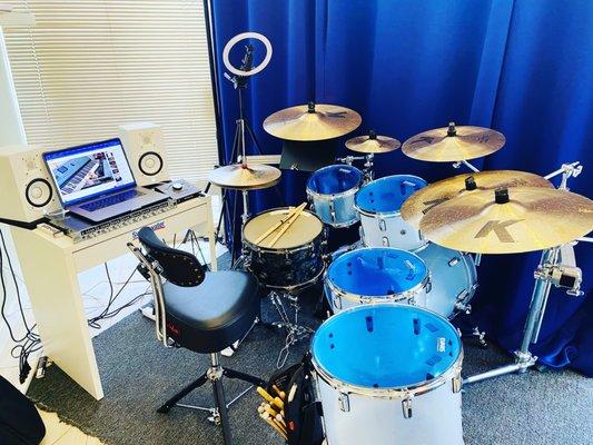 Drum set for private lessons