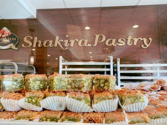 Baklava with pistachios