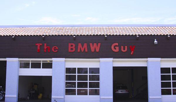 Exterior of shop - The BMW Guy on W. San Marcos Blvd.