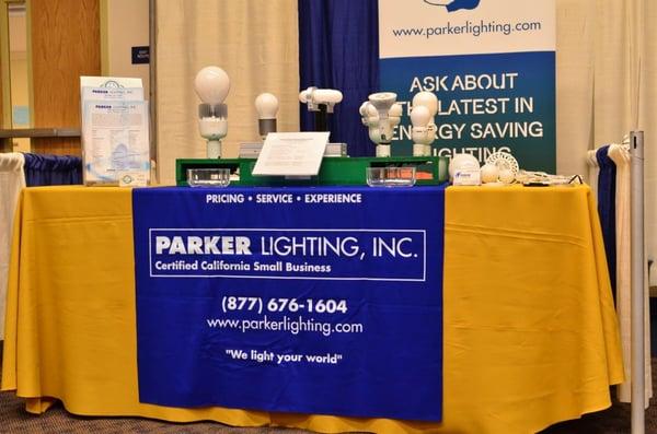 Our table at a vendor show