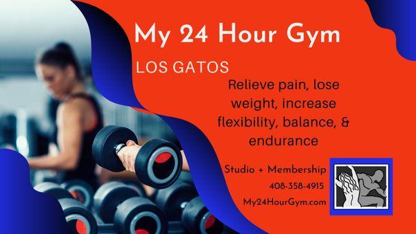 My 24 hour gym located in Los Gatos, CA offers membership and services that will improve your overall health