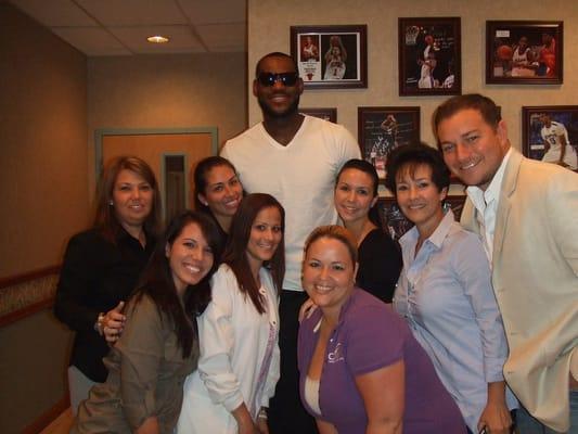 LeBron James @ Central Magnetic Imaging - CMI South !!