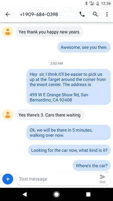 DONT USE THEM. They left us stranded at 230am in 40 degree temps after I confirmed with the company 2 days before and the day of. Real dick!