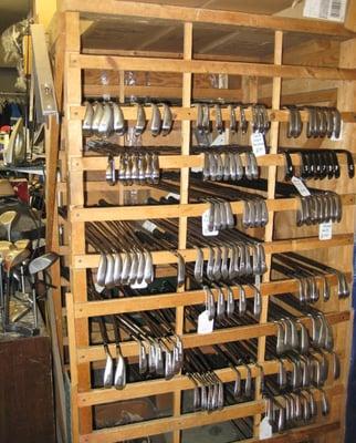 Klees Golf Shop has taken trade-ins and sold used irons, woods and wedges since the earliest days.