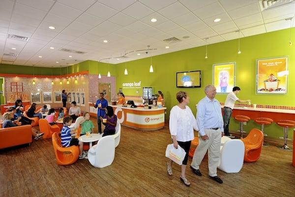 Orange Leaf Frozen Yogurt