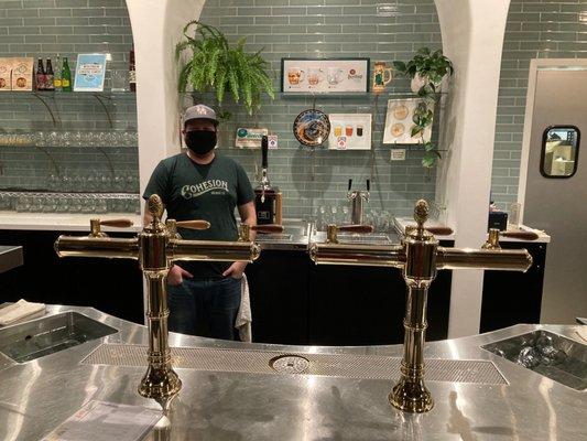 Cool taps and friendly staff