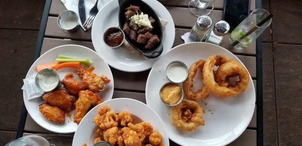 Decided to just have the appetizers when in downtown McMinnville for the UFO Festival.  Delicious! We especially enjoyed the steak bites!