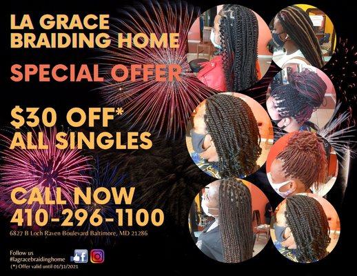 La Grace Braiding Home