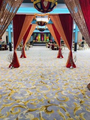 Entrance Draping