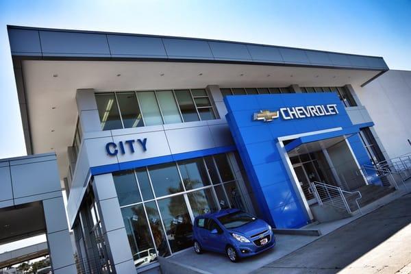 City Chevrolet Store Front.