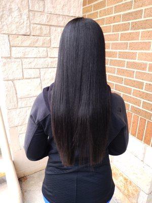 Keratin Straighten Treatment