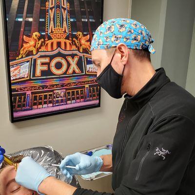 Botox!!
Dr. Nesiba loves to help his patients stay young and wrinkle free!