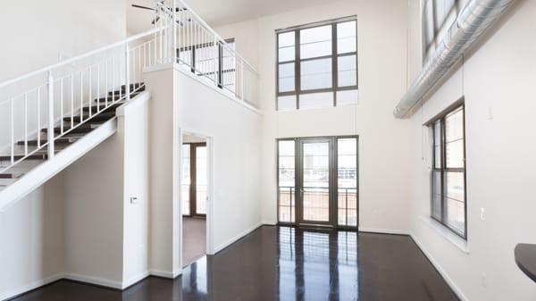 Living Room and Loft Space