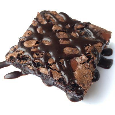 Triple Chocolate Fudge brownie