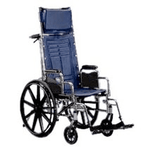 The Invacare Tracer SX5 Recliner wheelchair offers the durability of a lightweight wheelchair frame with the added versatility and comfort.