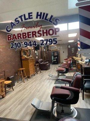 We do all old fashioned barbering techniques, from haircut to hot straight razor shaves.