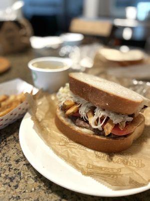 Sirloin Steak Sandwich $11.29 Good