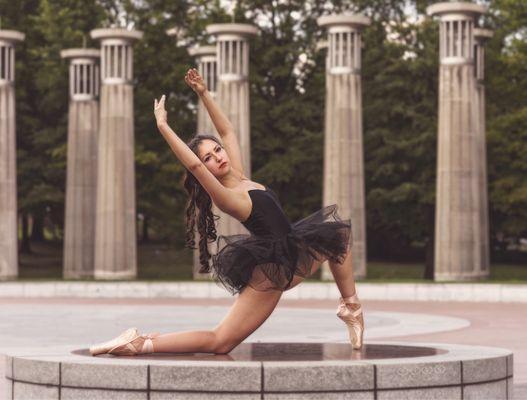 Such a lovely park. I took this photo of a local model while in the Nashville area.